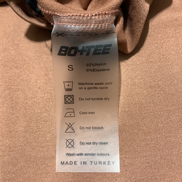 Bo & Tee Surge Curved Waist Seamless Scrunch Leggings - Rust - Small - Picture 10 of 10